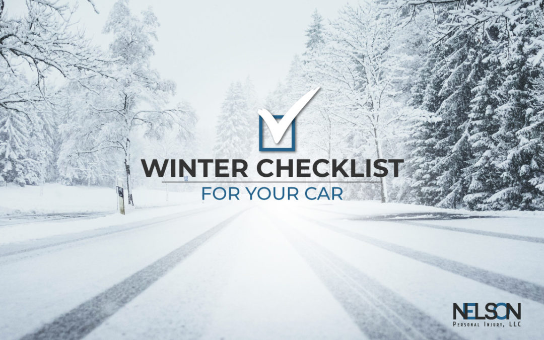 Winter Checklist For Your Car